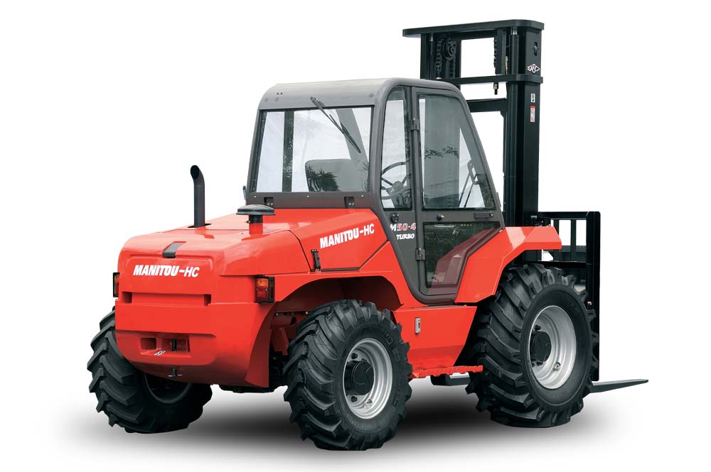 5吨法国曼尼通越野叉车