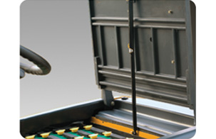 J系列1.3-2吨三支点前驱（后双轮）电动叉车