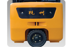 J系列1.3-2吨三支点前驱（后双轮）电动叉车