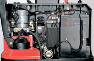 A系列1.0-1.2吨（双柱迷你型）电动托盘堆垛