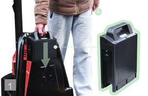 1.2吨（迷你型）锂电池电动搬运车