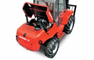 5吨法国曼尼通越野叉车