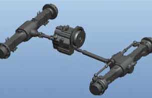 5吨法国曼尼通越野叉车